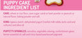 Load image into Gallery viewer, Puppy Birthday Cake Mix Kit (Birthday Cake)