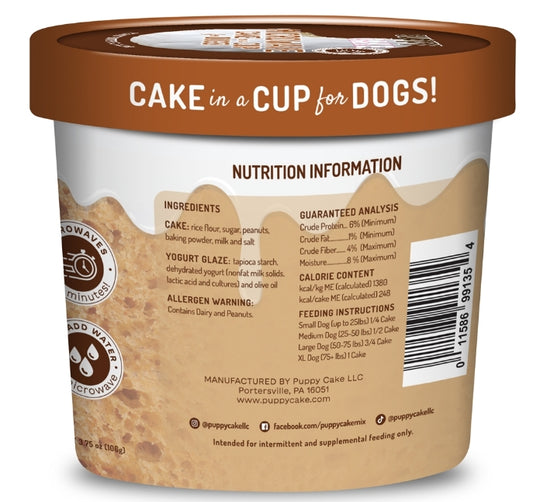 Cuppy Cake/ Peanut Butter Flavor