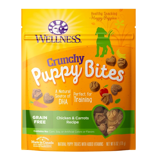 Crunchy Puppy Bites Chicken & Carrots