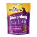 Load image into Gallery viewer, Rewarding Life dog treats made with chicken and venison, designed for pet wellness and enjoyment.
