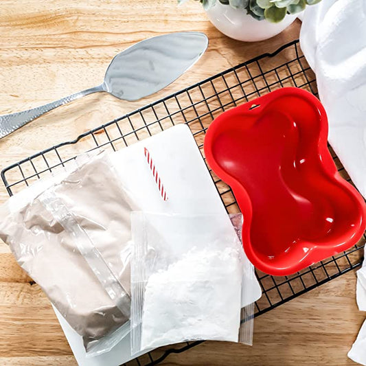 Puppy Birthday Cake Mix Kit (Carob)