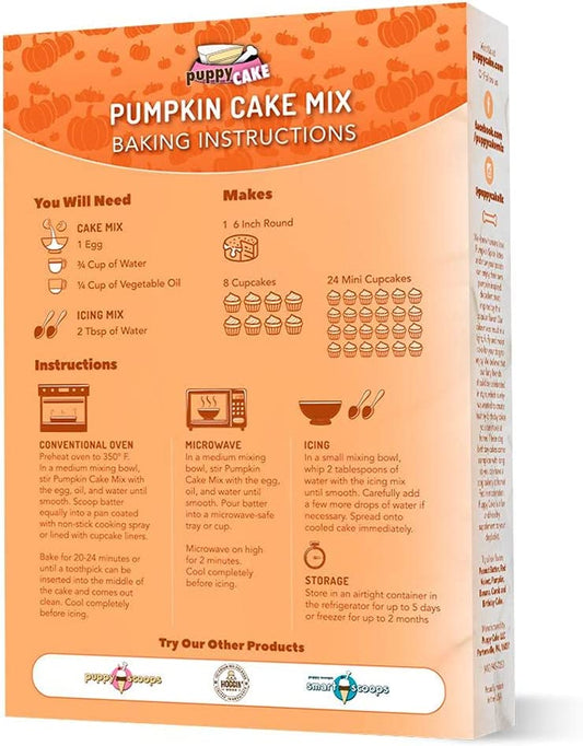 Dog Birthday Cake Pumpkin