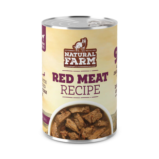 Natural Farm Red Meat Recipe Wet Food, 12.8 oz