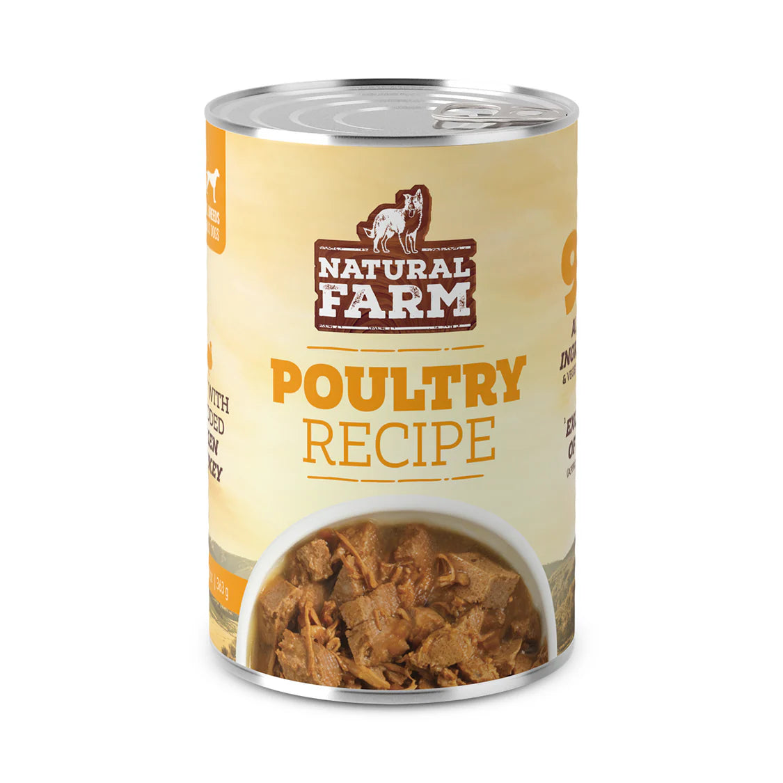 Natural Farm Poultry Recipe Wet Food, 12.8 oz