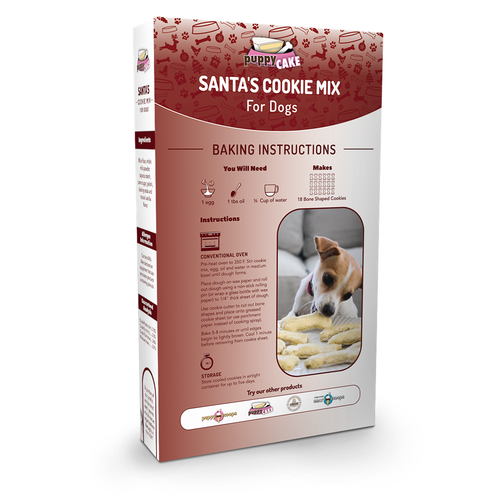 Santa's Cookie Mix and Cookie