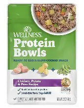 Wellness Protein Bowls Wet Dog Food – Chicken, Potato & Peas