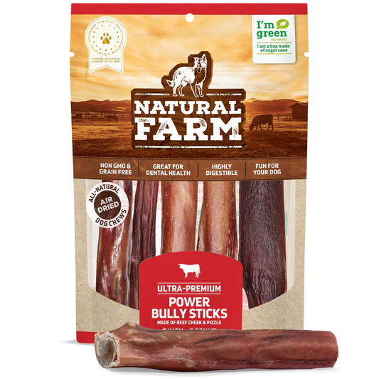 Power Bully Sticks 6" 5 Pack