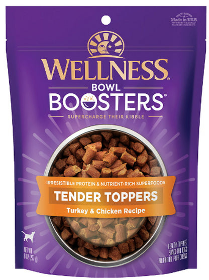 Wellness Bowl Boosters Tender Toppers Turkey & Chicken