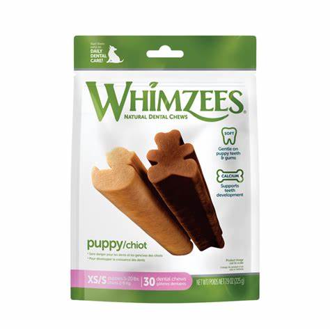 WHIMZEES® PUPPY ALL NATURAL DAILY DENTAL TREAT FOR DOGS