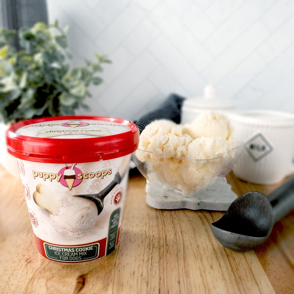 Puppy Scoops Ice Cream Mix - Christmas Cookie