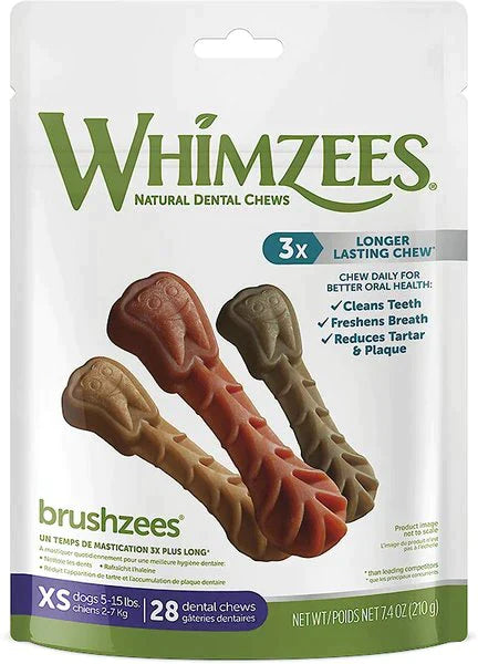 WHIMZEES Brushzees Dental Chews Treats- S 1 count