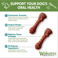 Load image into Gallery viewer, WHIMZEES Brushzees Dental Chews Treats- S 1 count
