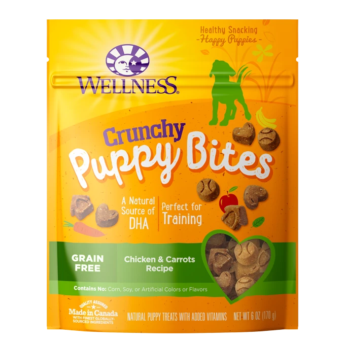 Crunchy Puppy Bites Chicken & Carrots