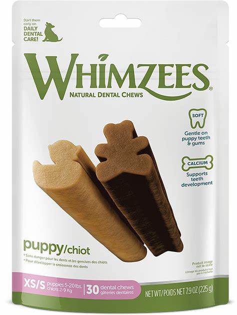 WHIMZEES® PUPPY ALL NATURAL DAILY DENTAL TREAT FOR DOGS