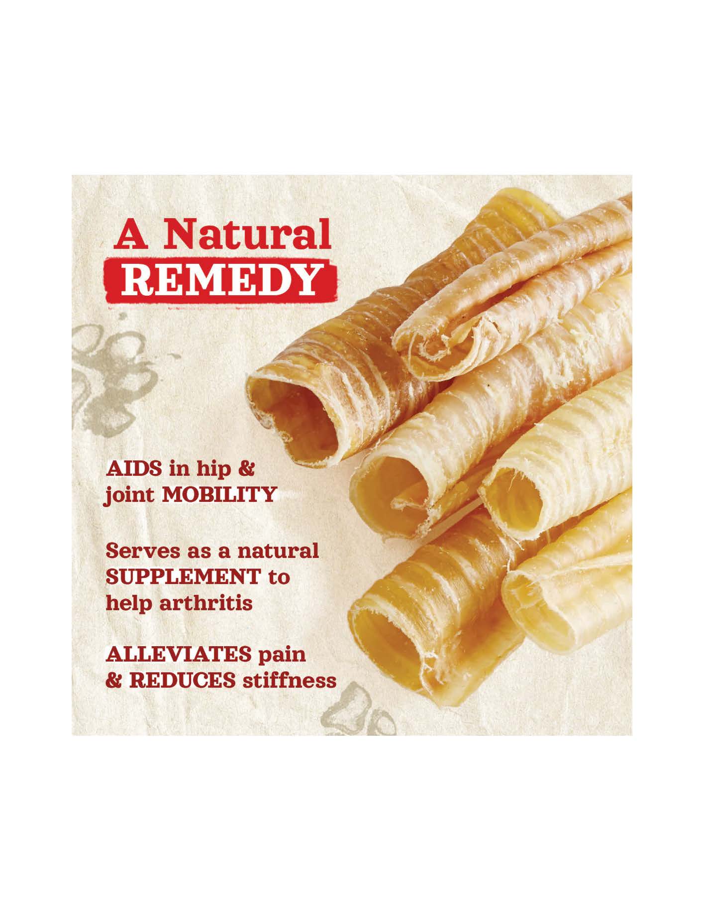 3 Inch Beef Trachea 12 pack