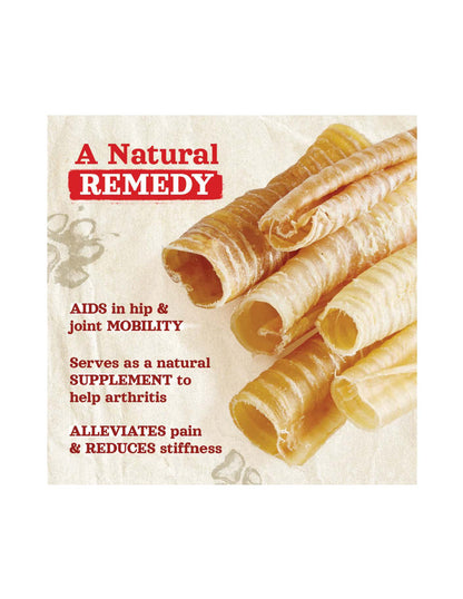 3 Inch Beef Trachea 12 pack