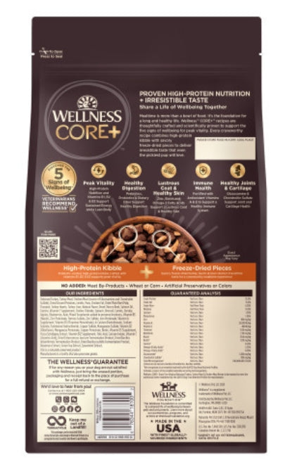 Wellness CORE+ (Formerly RawRev) Grain Free