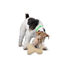 Sheepskin Bone Squeaky Plush Dog Toy