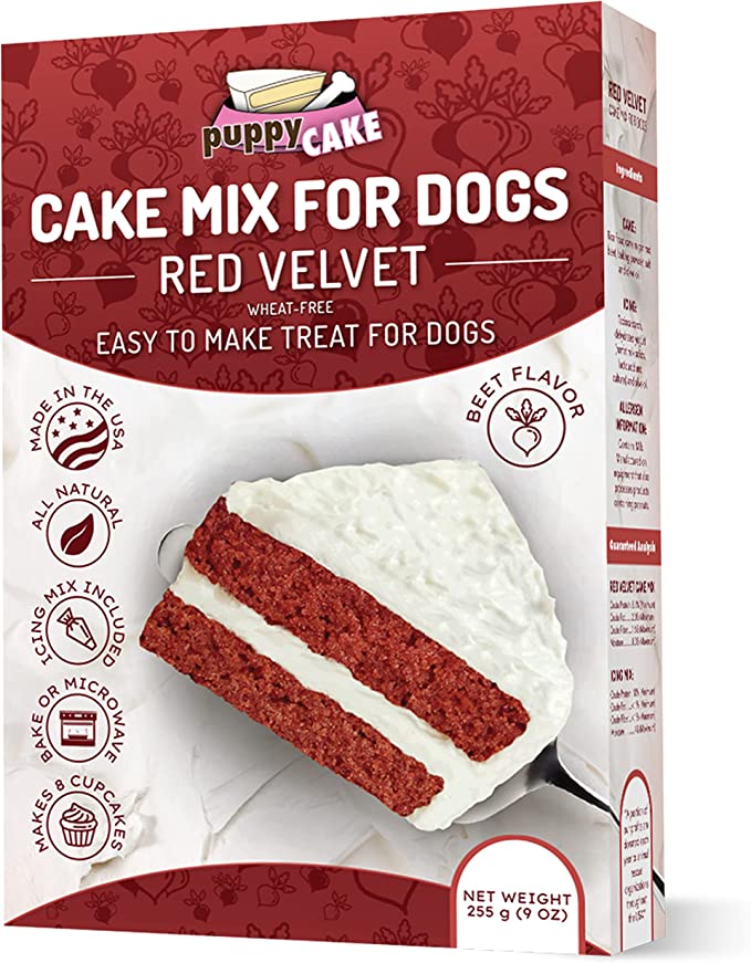 Dog Birthday Cake Mix Red Velvet