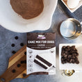 Load image into Gallery viewer, Dog Birthday Cake Mix Carob
