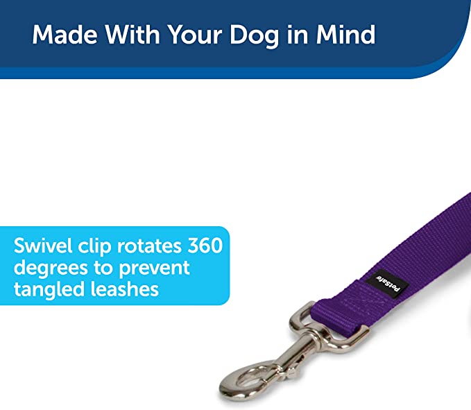 Premier Nylon Dog Leash/ Purple